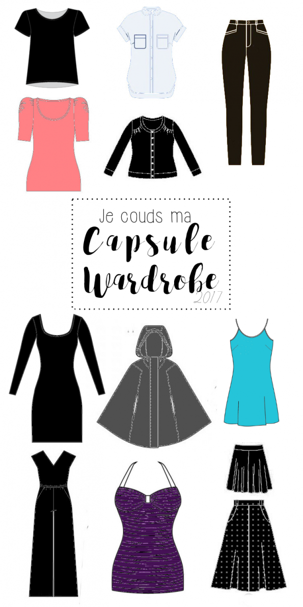 Je couds ma capsule wardrobe 2017